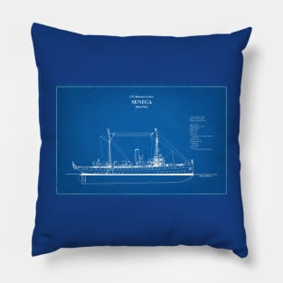 United States Revenue Cutter Seneca - AD Pillow