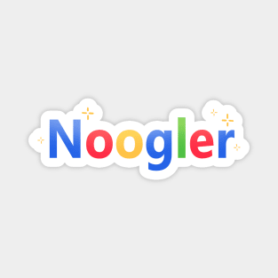 Noogler New Google Employee Magnet