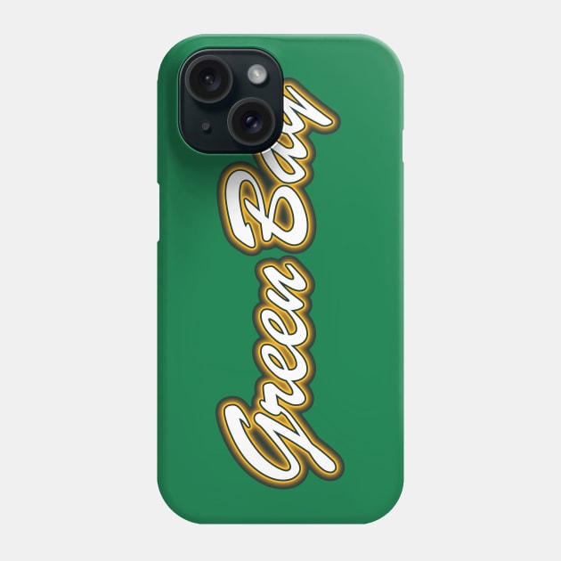 Football Fan of Green Bay Phone Case by gkillerb