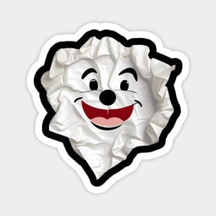 tissue paper Happy Smile Magnet