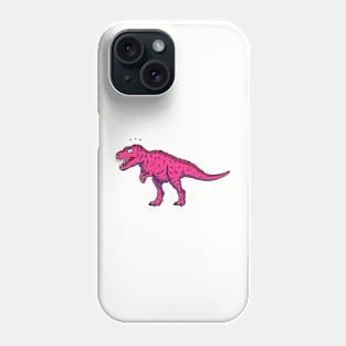 Fluffy T Rex Phone Case