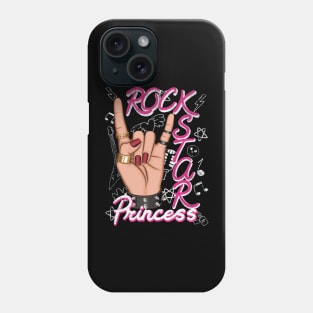 Electric Pink Rockstar Princes Phone Case