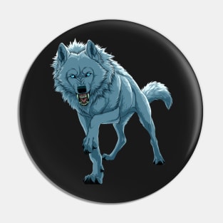 WILD WOLF STICKER - ANIMALS Pin