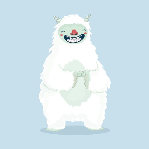 Cute Yeti Monster by monicasan