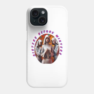 Sisters before misters, cool galentines girls,galantines,cute Phone Case