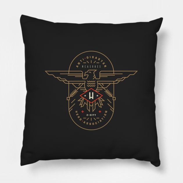 Hero Association Pillow by BadBox