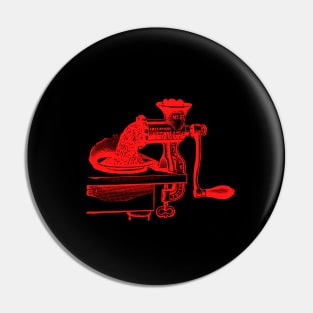 Meat Grinder Me Pin