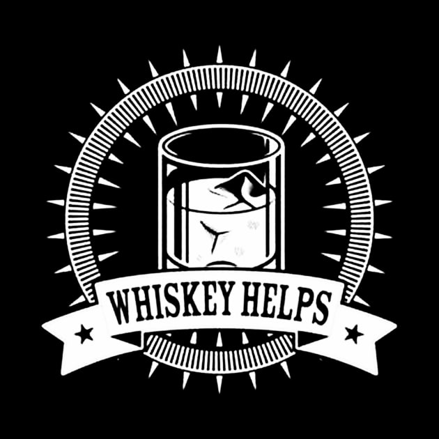 Vintage Whiskey Helps by nahuelfaidutti