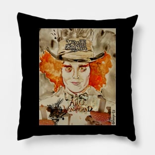 Mad Hatter Pillow