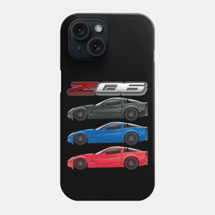 Sports Car Corvette C6 Phone Case