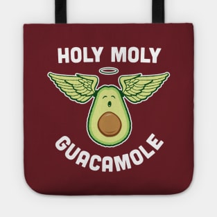 Holy Moly Guacamole - Funny Veg Avocado Tote