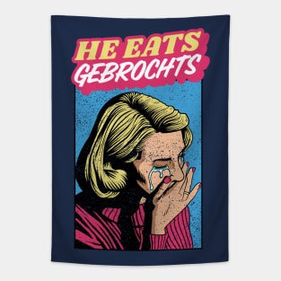 He Eats Gebrochts! Jewish Humor Tapestry