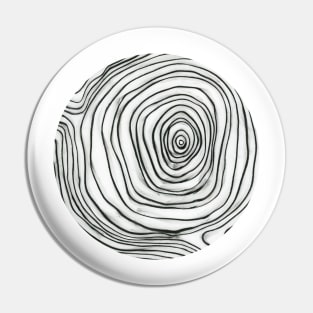 Whorl (circle I/II) Pin