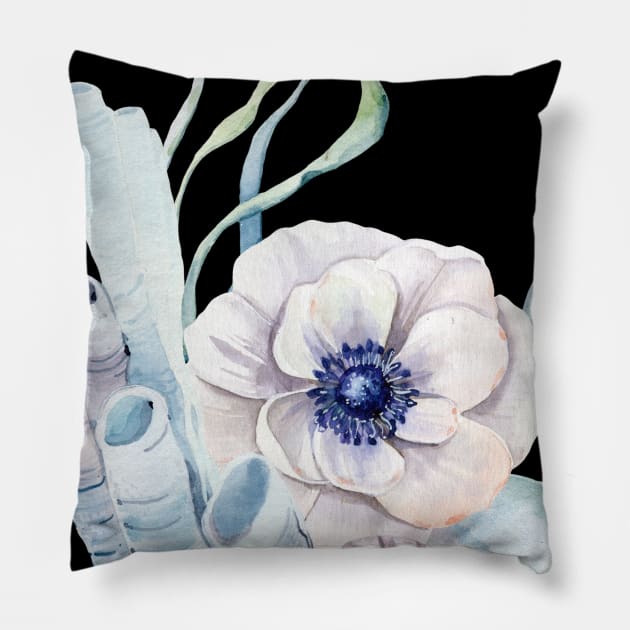 Marine life Pillow by Cleopsys