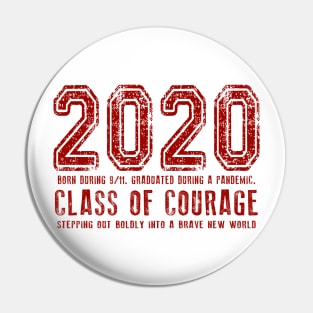 2020 Class of Courage - Red Pin