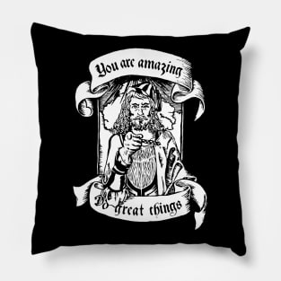 Albrecht Durer The Motivator Pillow