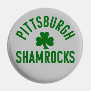 Defunct Pittsburgh Shamrocks Hockey Pin