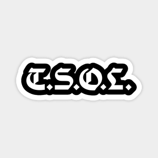 T.S.O.L BAND Magnet