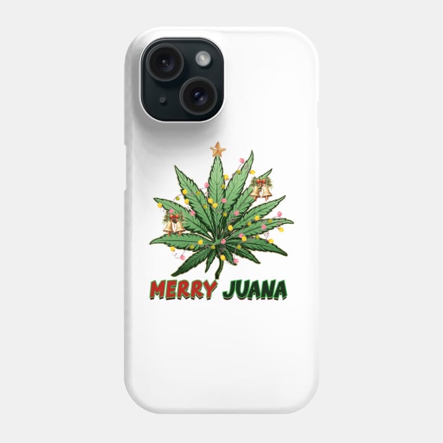 Merry Juana Phone Case by MZeeDesigns