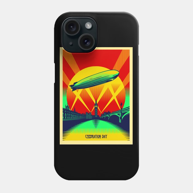 Zeppelin Vintage Phone Case by Saamdibilquraniart