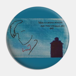 11th Doctor Silhouette Pin