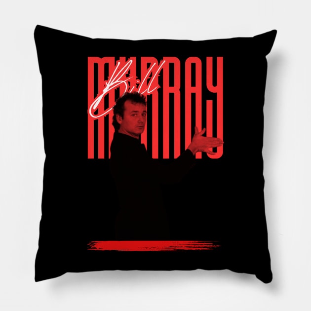 Bill murray///original retro Pillow by DetikWaktu