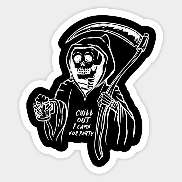 Chill out I came to party - supernatural' Sticker