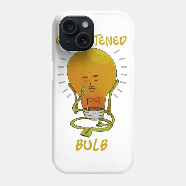 The Enlightened Bulb Phone Case by Artatalk