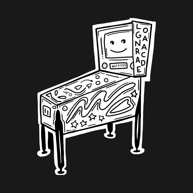 Smiling Pinball by Tavi Veraldi by Logan Arcade