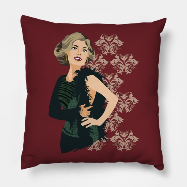 Greta Pillow by Tiro1Linea