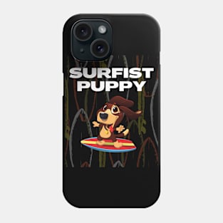 THE SURFIST PUPPY Phone Case