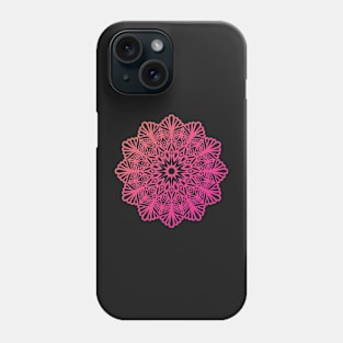 Rainbow Mandala Pink Phone Case