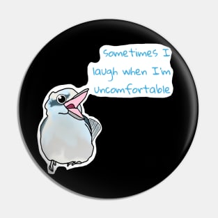 Uncomfortable Kookaburra Pin