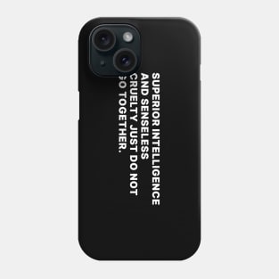 Doctor Who Quote Phone Case