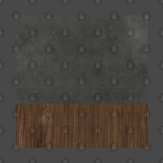 Dark Concrete Hard Wood by Trippycollage