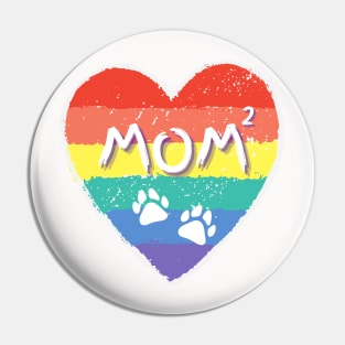 Mom2 with dog paws Pin