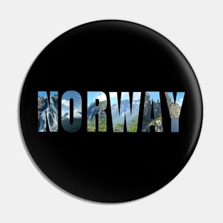 Norway t shirt Pin