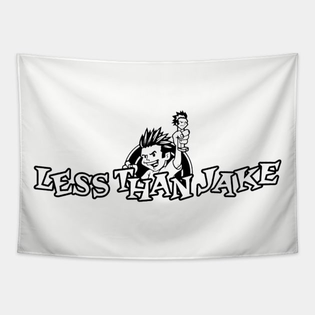 less jake Tapestry by One Shoot Crout Arts