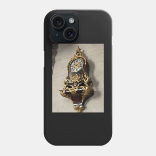 clock chateau de fontainebleau Phone Case