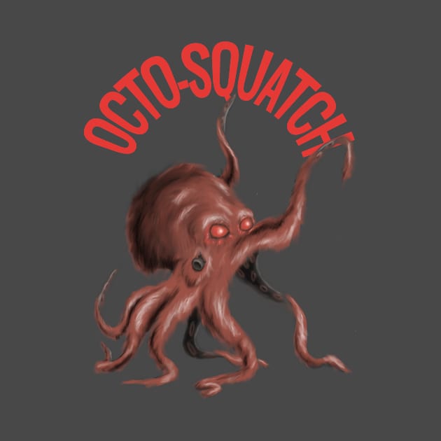 Octo-Squatch by PulpAfflictionArt79