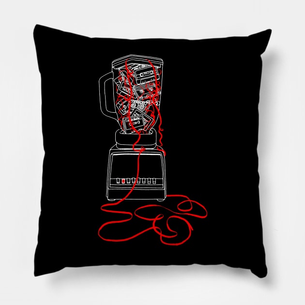 Mixtape Pillow by victorcalahan