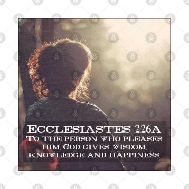 Ecclesiastes 2:26a by Bible Verses by Deb