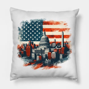 Washington dc Pillow