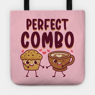 Perfect Combo Kawaii Coffee Cup and Muffin Tote