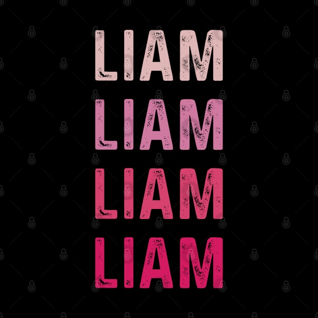 liam Personalized Name by Peter smith