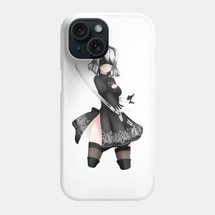 2B (Nier Automata) Phone Case