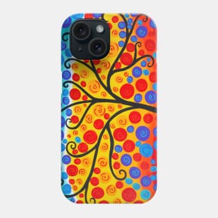 Abstract Tree Phone Case