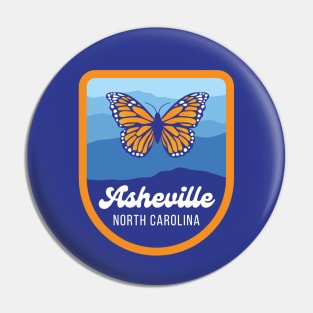Asheville North Carolina Tourist Souvenir Pin