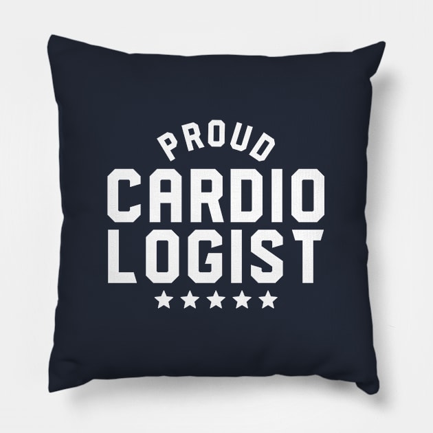 Proud Cardiologist Pillow by SalahBlt