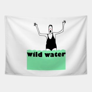 WILD WATER WOMAN Tapestry